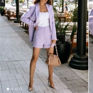 VICI Collection Standards Pocketed Tailored Shorts XS